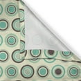thumbnail image 4 of Ambesonne Retro Grommet Curtain Single Panel, Polka Dot Pastel Pattern, 50"x60", Dark Taupe Mint Green, 4 of 5