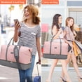 thumbnail image 2 of Bolsa de fin de semana Stuery para mujer con neceser de 40 litros, 2 of 8