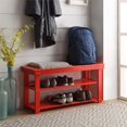 thumbnail image 3 of Pemberly Row Entryway Bench in Red, 3 of 3