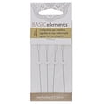 thumbnail image 2 of The Beadsmith Basic Elements Collapsible Eye Needles – 2.5 Inch Long – Flexible Twisted Wire – Large Eye, Easy to Thread – 4 Fine Needles, 2 of 7