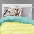 thumbnail image 2 of Carolines Treasures AMB1407PILLOWCASE Bed of Roses Dalmatian Fabric Standard Pillowcase Standard multicolor, 2 of 2