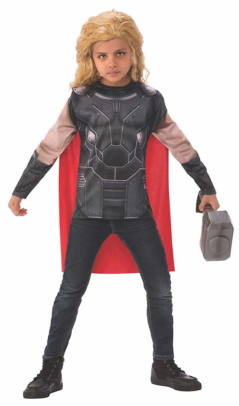 Avengers Thor Helmet Boys Costume Halloween God of Thunder Ragnarok Youth 35645 