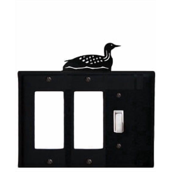 Loon Double GFI CUSTOM Product Single Switch Cover