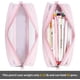 thumbnail image 2 of Clear Pencil Case Large Pen Bag Stationery Pouch Cosmestic Make up Bag for Student School College Office, 2 of 5