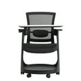 thumbnail image 2 of 25" x 25.4" x 36.8" Black Mesh Seat and Back Chair, 2 of 2