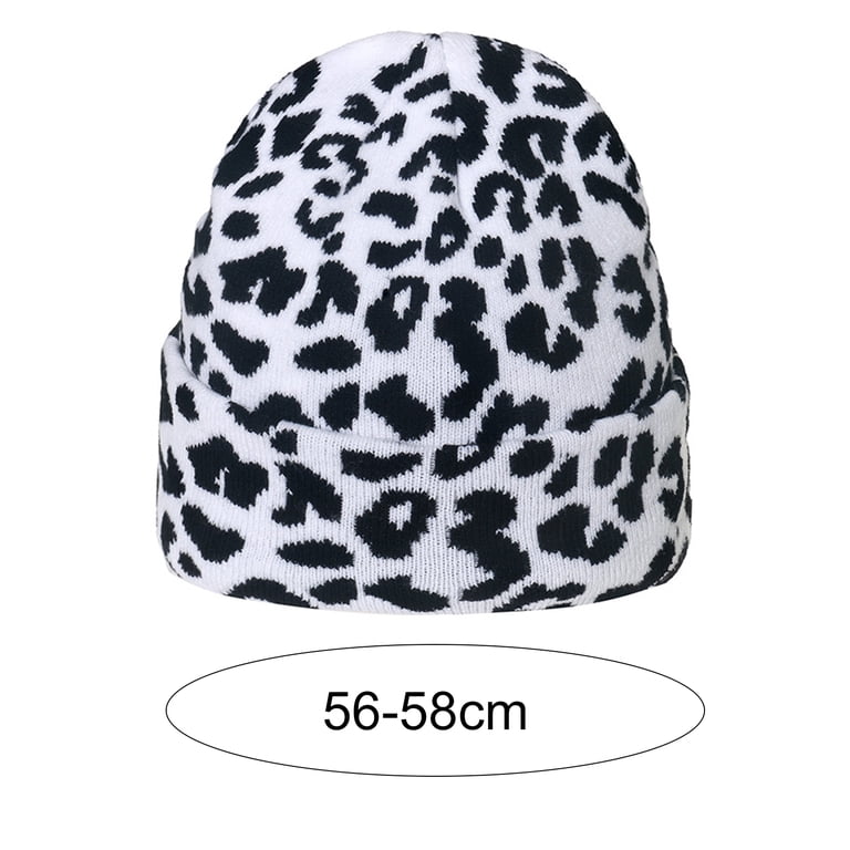 Animal Print Beanie Hat Fashion Knitted Skull Cap Unisex  display picture 2