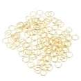 thumbnail image 2 of CIMAXIC metal rings 160pcs Metal Multipurpose Open Small Circular Ring Metal Rings Round Snap Clips Spring Clip for Keys (Golden),0.63"X0.59"X0.08", 2 of 5