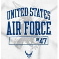 thumbnail image 2 of US Air Force USAF Logo Bald Eagle Hoodie Sweatshirt Women Men Brisco Brands M, 2 of 6