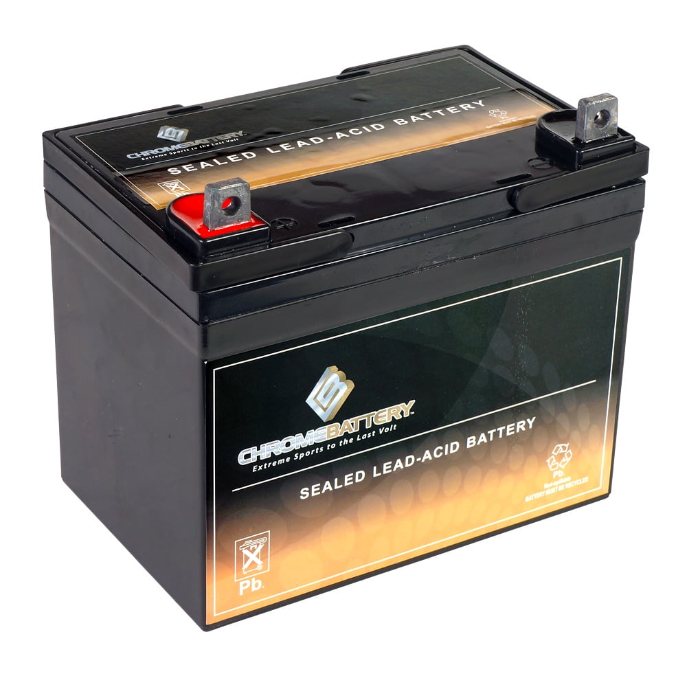hobby automat hundehvalp Chrome Battery 12V 35Ah Sealed Lead Acid (Sla) Battery for Pride Sidekick  Sundancer - Walmart.com