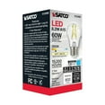 thumbnail image 4 of 8.2W LED A15 - Clear - Medium Base - 3000K - 90 CRI - 120V - 6-Pack, 4 of 6