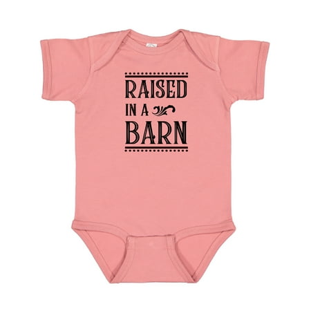 

Inktastic RAISED in a BARN Gift Baby Boy or Baby Girl Bodysuit