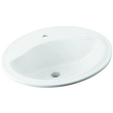 Single Hole Bathroom Sink Sterling Sanibel 20