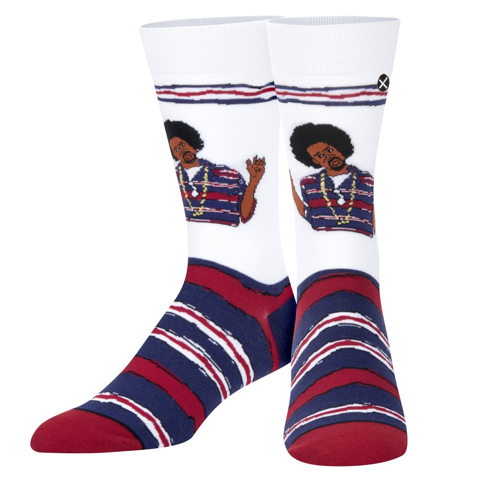 Odd Sox Odd Sox, Unisex, 90's Hip Hop, Mac Dreezy, Crew Socks, Cool Novelty Crazy Fun