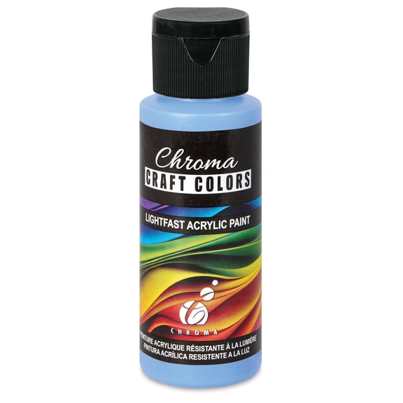 Chroma Craft Colors Acrylic Paint - Bluebell, 2 oz