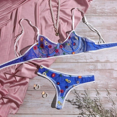 

Thong Underwear The polyester For Dressing Outside Lady Japanese Panties And Bra Outfits Bridal Lingerie
