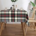 thumbnail image 3 of Rectangle Table Cloth, Thompson Clan Gray Formal Dress Tartan Resistant Washable Tablecloth Decorative Table Cover for Dining, Indoor and Outdoor, 3 of 6