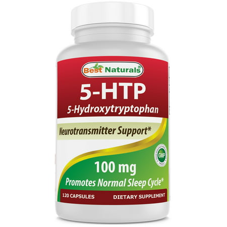 Best Naturals 5-HTP 100 mg 120 Capsules (Best 5 Htp Supplement Brand)