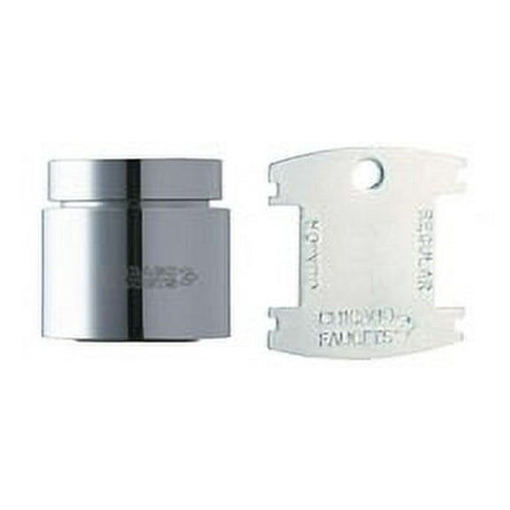 Chicago Faucets E2805-5Jkab 0.5 GPM Vandal Proof Non-Aerating Spray Outlet - Chrome