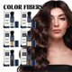 thumbnail image 2 of Fibras de color de gran tamaño con juego de recambio, espesante para cabello teñido, para retocar las raíces, dorado, 2 of 5