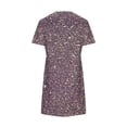 thumbnail image 5 of IROINNID Summer Dresses for Women 2024, Plus Size Women Casual Outfits Short Dresses with Round Neck and Short Sleeve Summer Ruffled Dresses, 5 of 6