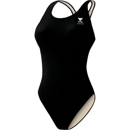 UPC: 0036702156707 | TYR Women s Durafast Maxback Swimsuit: Black~ Size 38