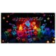thumbnail image 1 of Banderín luminoso para garaje con luces LED brillantes para fiestas al aire libre y en interiores Cartel doble colgante festivo para fiestas navideñas, celebraciones en iglesias y escuelas, 1 of 5