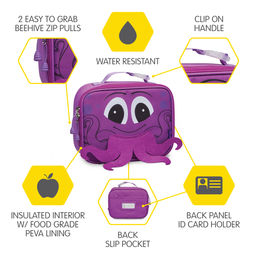 Bixbee Octopus Lunchbox