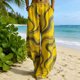 thumbnail image 1 of TaTaai Women's Spring Summer Palazzo Pants Floral Print Loose Wide Leg Tapered Cuff Design with Side Pockets and Elastic Waist for Casual and Vacation Outfits Gift, 1 of 7