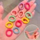thumbnail image 5 of Coleteros elásticos de nailon para niña y mujer, cintas de goma para el pelo, accesorios para el cabello, 200 piezas, 5 of 5