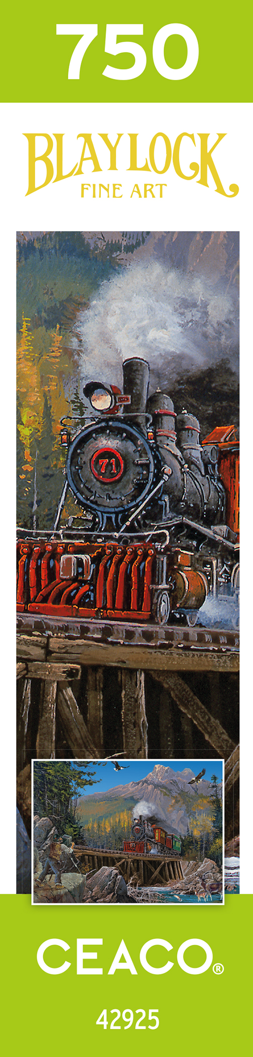 Ceaco 750-Piece Blaylock Moving Through Interlocking Jigsaw Puzzle