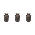 thumbnail image 3 of Transemion Stylish And Versatile Flower Vase Functional And Decorative Rustic Metal Milk Jug Metal Milk Jug Vase Iron Rustic Vase type 4 3Set, 3 of 6