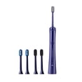 thumbnail image 2 of Cepillos de dientes eléctricos de cerdas suaves, recargables, juego de dos, 6 modos de limpieza y 5 cepillos de repuesto., 2 of 4