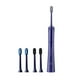 thumbnail image 2 of Cepillos de dientes eléctricos de cerdas suaves, recargables, juego de dos, 6 modos de limpieza y 5 cepillos de repuesto., 2 of 4
