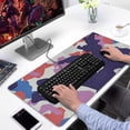 thumbnail image 2 of Purple Camouflage &nbsp;pad Mousewaterproof,rubber+multispandexwashable the Camouflage Seriesgaming Mouse PadDesk Pad for Office Home Game 31.5x15.7inches, 2 of 7
