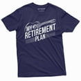 thumbnail image 4 of Retirement Plan Mens T-Shirt Guitar Player Guitarist Tee Shirt Musician Tee (XX-Large Military Green), 4 of 6
