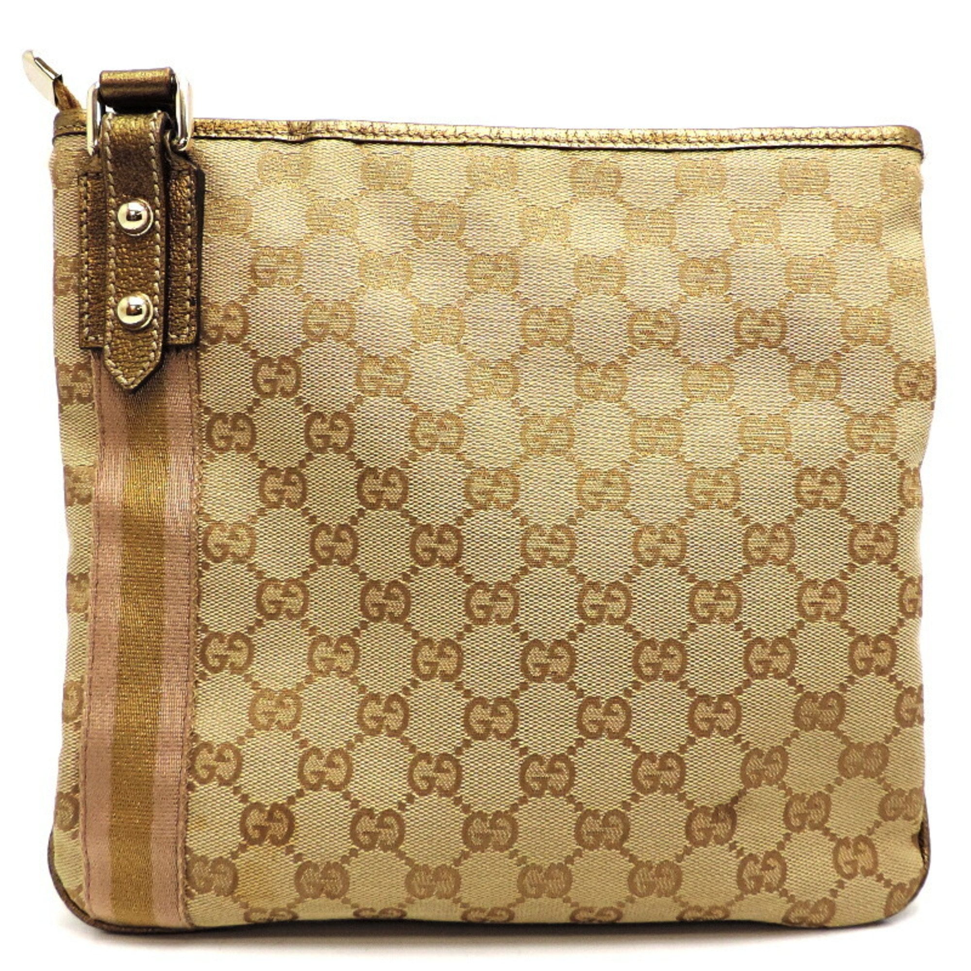 Gucci - Authenticated Dôme Handbag - Leather Beige Plain for Women, Very Good Condition