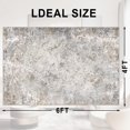 thumbnail image 2 of TECHVIDA Area Rug 4x6,Modern Abstract Rug,Machine Washable for Living Room Rugs, Foldable Nonslip Indoor Carpet,Bedroom Living Room-Gray, 2 of 11