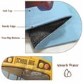 thumbnail image 6 of Area Rug for Living Room, School Bus Non-Slip Indoor Large Carpet for Bedroom/Dining Room, Cartoon Funny Yellow Transportation Truck Blue Washable Low-Profile Floor Mat Runner Rugs - 2.7 x 5 Ft, 6 of 7