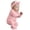 P75 Pink, variant on Tfken Baby Girl Onesie Long Sleeve Fall Winter Comfy Casual Bodysuit With Headband Daily Wear Soft Kids Classic Clothes Size 0-3 Months Blue