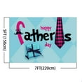 thumbnail image 2 of ABPHOTO Polyester 7x5ft Backdrop Happy Father's Day Tie and Gift Photographic Background Backdrops Photo Shoot Props, 2 of 3