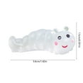 thumbnail image 3 of 6 Pcs Luminous Mini Worm Glow in The Dark Worm Figurine Cute Miniature Animals Ornaments for Dollhouse Fairy Garden Decoration Accessories DIY Craft Micro Landscape, 3 of 6