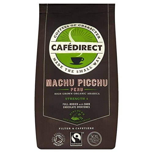 Cafedirect Fairtrade Organic Machu Picchu Coffee - 227g