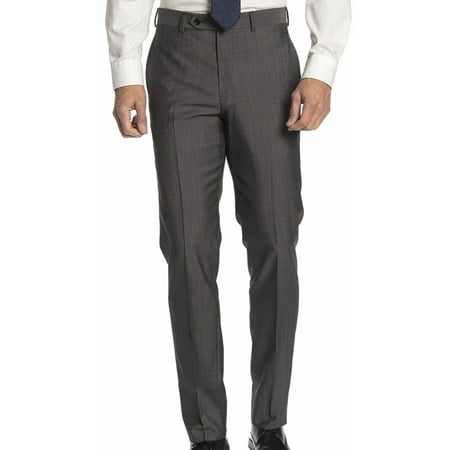 New Brooks Brothers Mens Regent Fit Wool Suit Separates Trouser, Gray, 44x32, 5720-6
