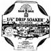 R280DT BLK 1/4 in X 50' Black Drip-A-Long With Fittings