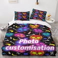 thumbnail image 1 of Personalization of Photos Light and Soft Microfiber Pieces with Duvet Cover and Custom Personal Digital Printing, 1 of 5