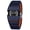 Blue orange, variant on Classic Unisex Women's Men's Digital Multifunction Sports Watch Stainless Steel Band Square Waterproof Electronic Led Watch
