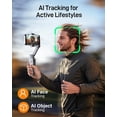 thumbnail image 3 of iSteady X3 SE Gimbal Stabilizer for iPhone, Phone Stabilizer with Detachable Remote Control, Portable Foldable 3-Axis Phone Gimbal for Android & iPhone 16 15 Pro Max, Ideal for Travel Vlogging, Grey, 3 of 18