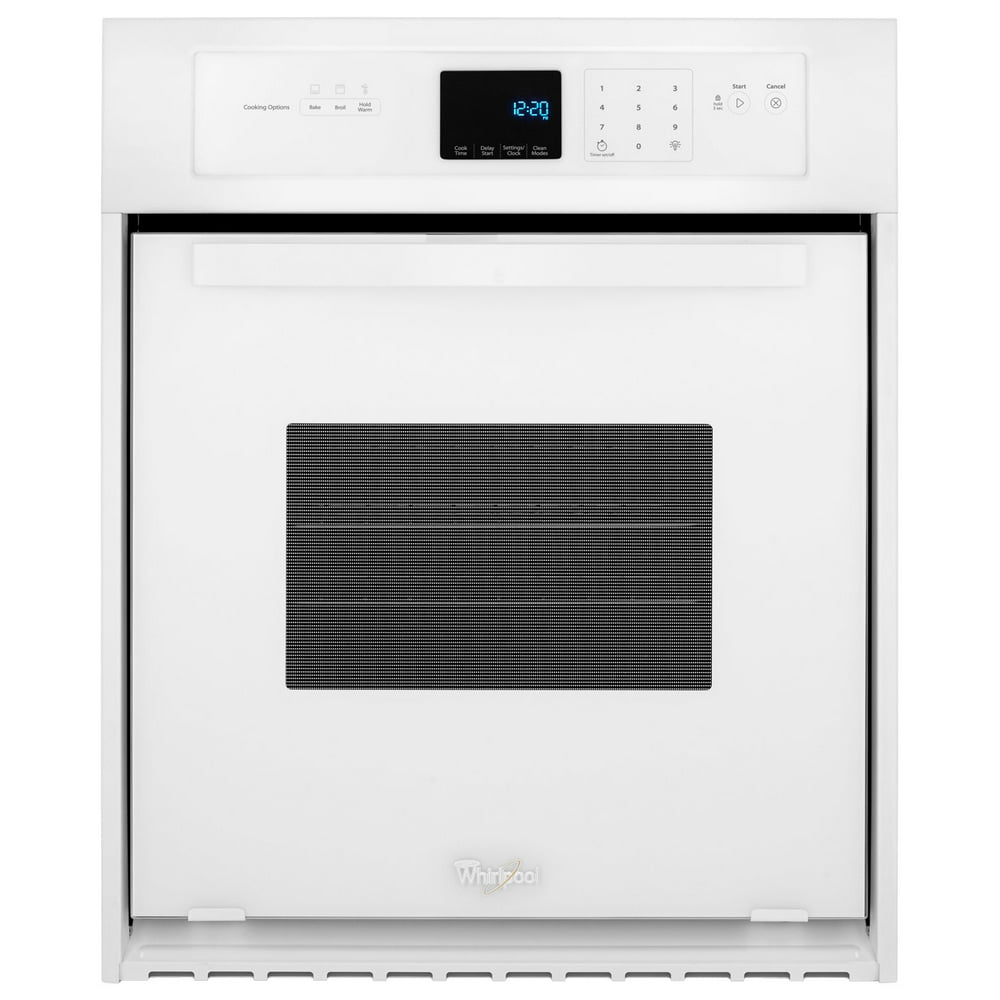 Whirlpool 24" BuiltIn Single Electric Wall Oven White Walmart