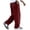 Wine, variant on Huioutfit Mens Exercise Pants Men's Sweatpants with Zipper Pockets Lightweight Athletic Workout Pants Soft Casual Lounge Sweat Pants for Mens Wine,S