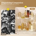 thumbnail image 5 of Soda Candy Corner Makeup Organizer for Vanity Countertop Space Saving Cosmetic Storage Organizer for Dresser Bathroom Kitchen, 2 Tier, 5 of 6